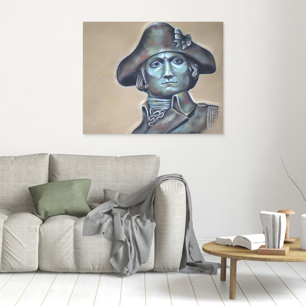 "Founding Father of Freedom" (canvas)