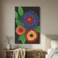 "Blooming in Three Dimensions" (canvas)