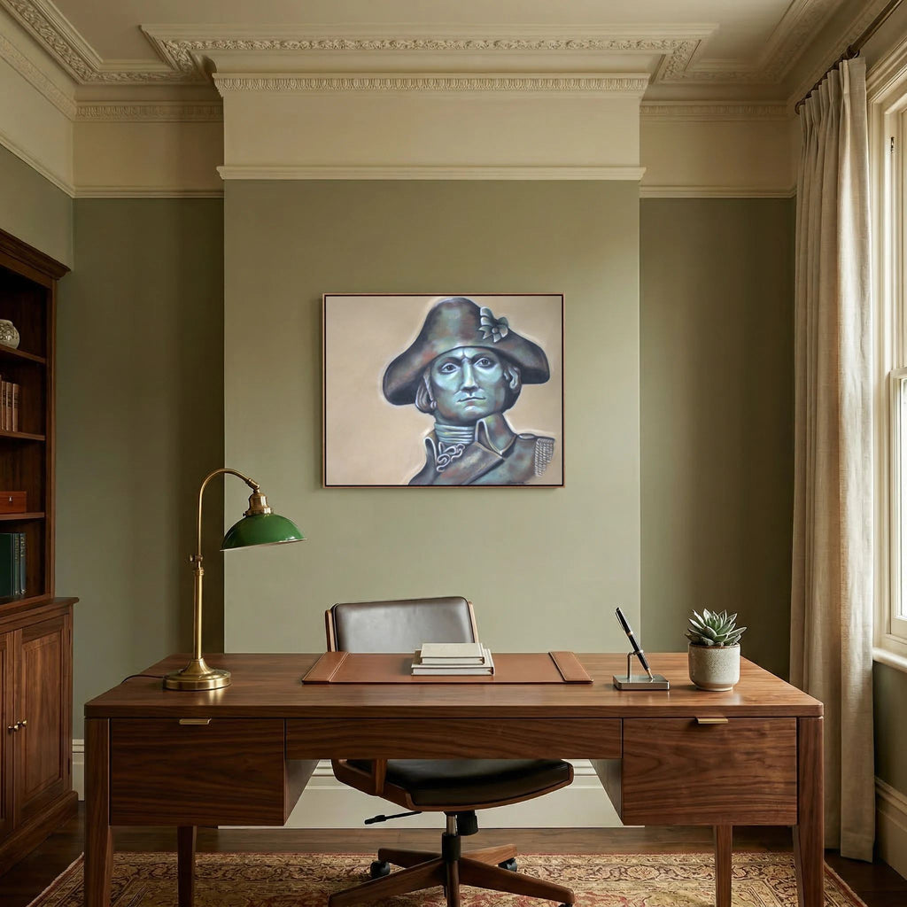 "Founding Father of Freedom" (canvas)