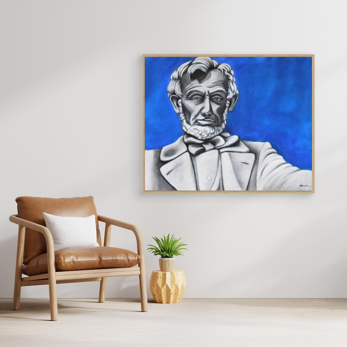 "The Gaze of Strength" (canvas)