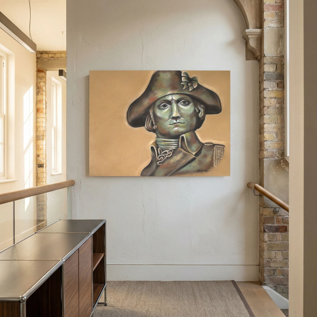 "Founding Father of Freedom" (paper print)