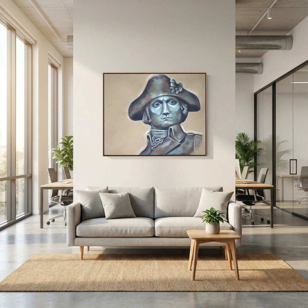 "Founding Father of Freedom" (canvas)